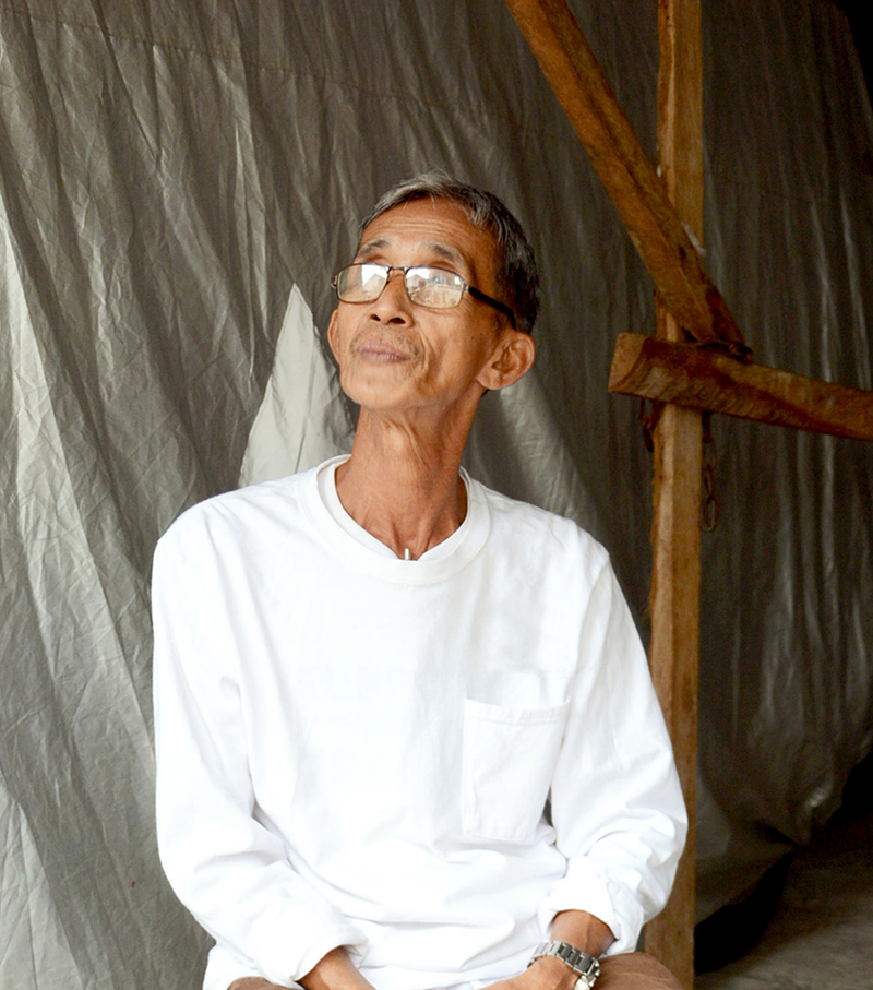 Leopoldo Lolo, father of Jan Michael Lolo, one of the 166 fallen heroes of Marawi.